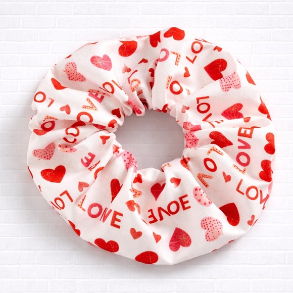 Valentines Scrunchies {PICK YOUR PRINT} - Picture 2 of 7